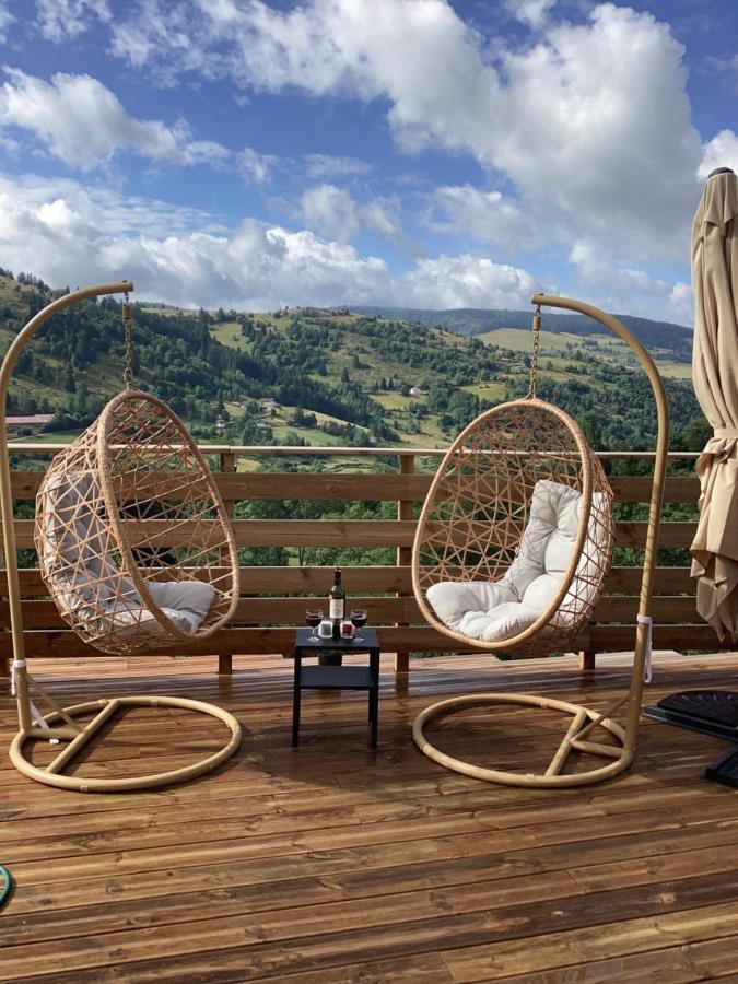 Les Chalets Bambi & Jacuzzi Privatif La Bresse Exterior foto