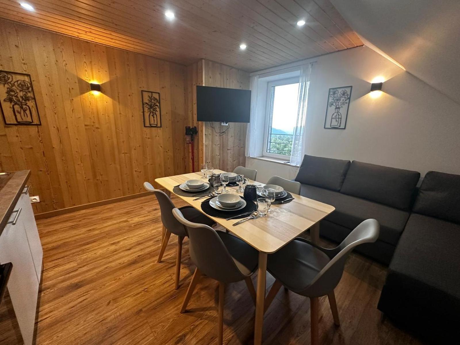 Les Chalets Bambi & Jacuzzi Privatif La Bresse Zimmer foto